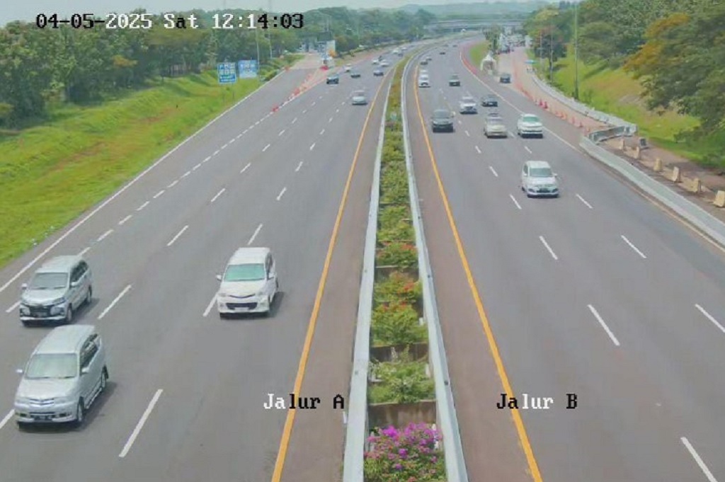Arus Balik Lebaran di Tol Cipali Meningkat, 57.300 Kendaraan Melintas ke Arah Jakarta
