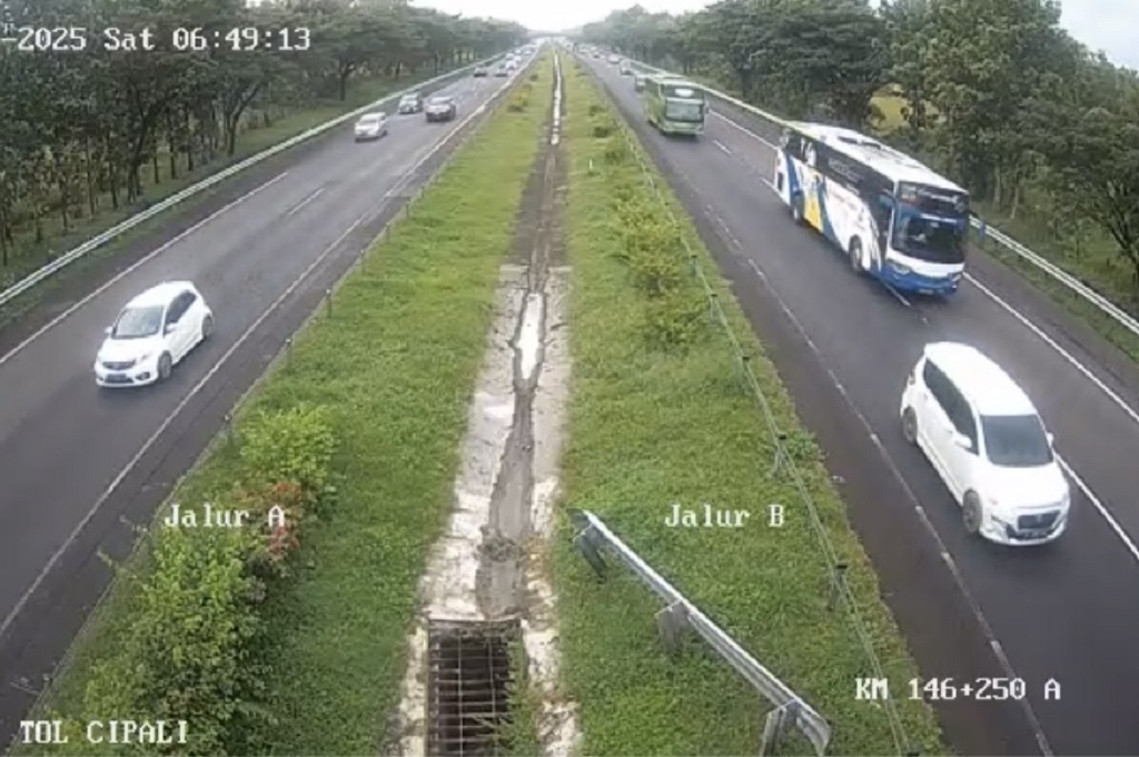 Arus Balik, Ini Situasi Lalu Lintas di Tol Cipali hingga Pantura Cirebon