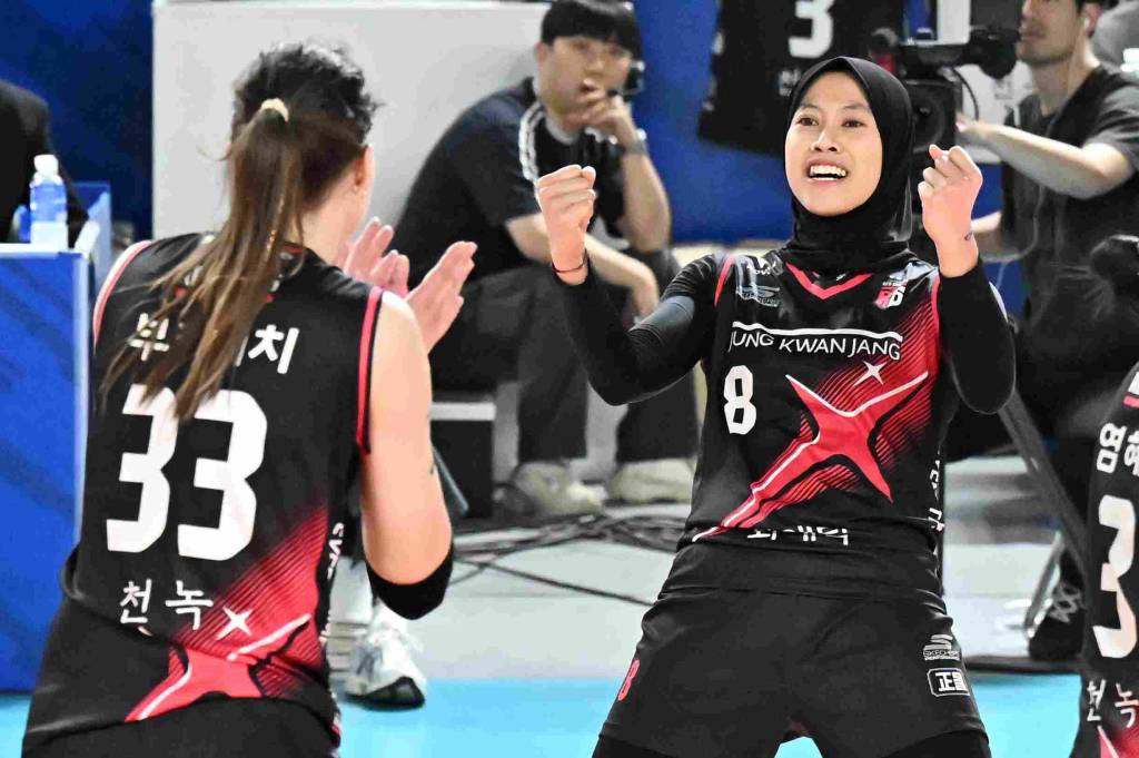 Reaksi Berkelas Megawati Hangestri usai Red Sparks Hajar Pink Spiders 