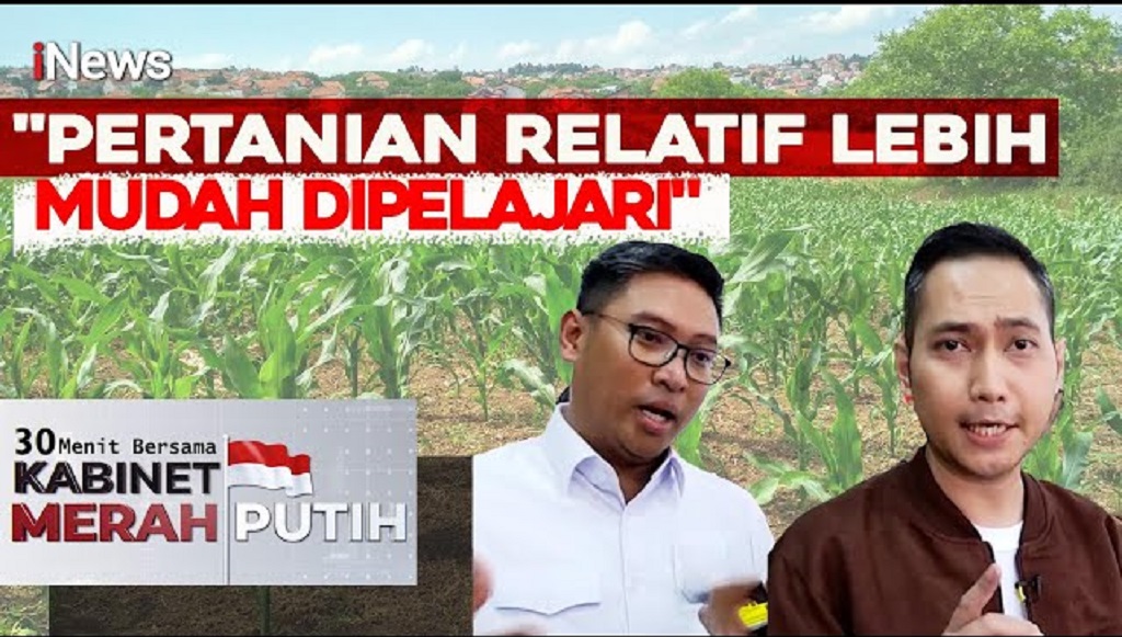 Wamentan Sudaryono Dorong Anak Muda Terjun ke Pertanian, Sektor Menjanjikan!