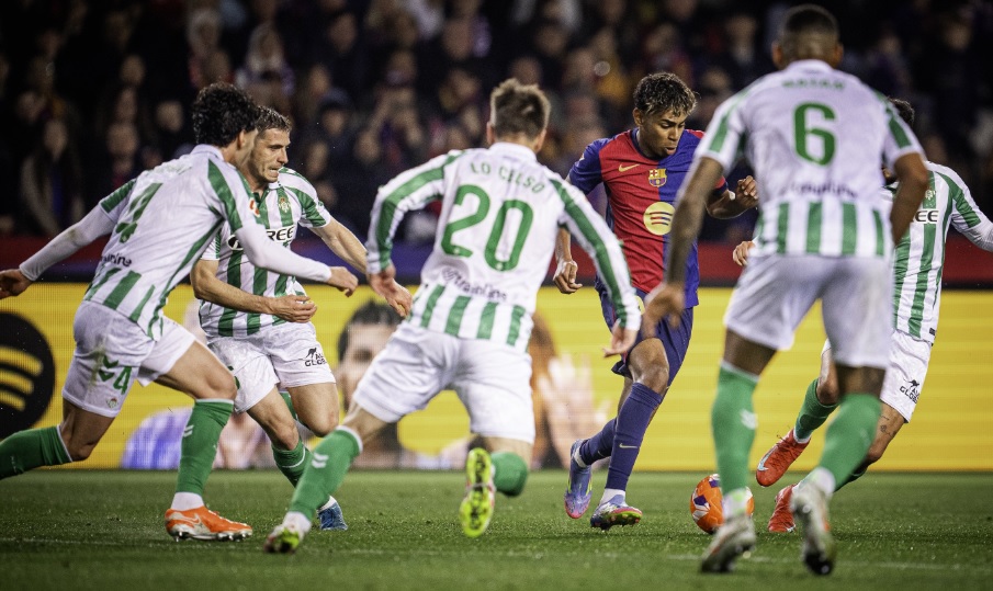 Barcelona Ditahan Real Betis, Unggul 4 Poin atas Real Madrid