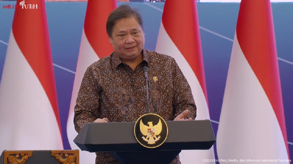 Airlangga Beberkan Alasan Pilih Jalur Negosiasi Sikapi Kebijakan Tarif Trump