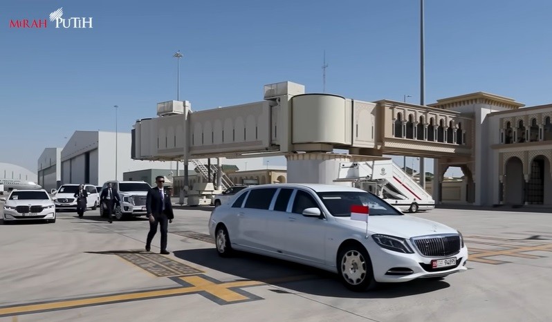 Presiden Prabowo Naik Mobil Sultan Anti-Peluru Seharga Rp28 Miliar saat di Abu Dhabi, Intip Spesifikasinya