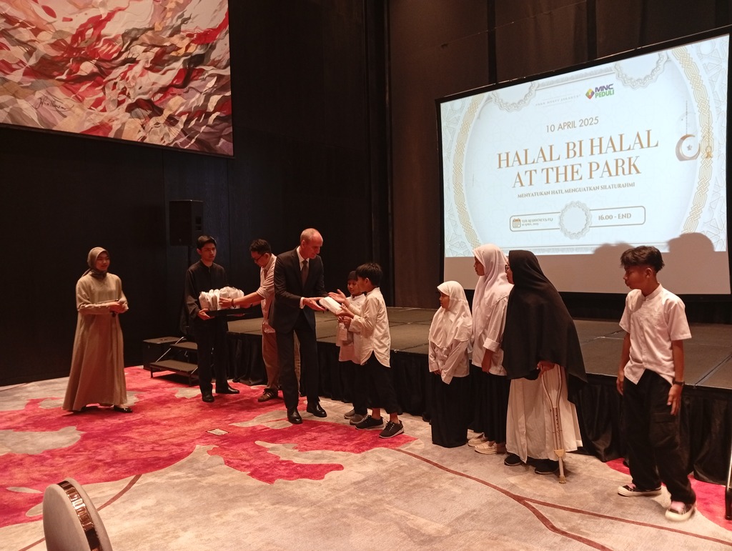 MNC Peduli Gandeng Park Hyatt Jakarta Gelar Halalbihalal dan Berbagi Keberkahan kepada Puluhan Anak Yatim 