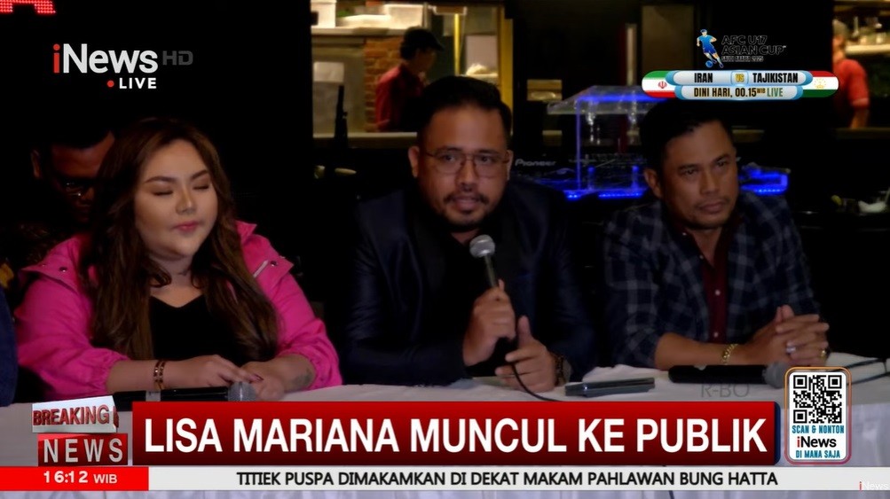 Lisa Mariana Ngaku Diberi Uang Rp100 Juta oleh Ridwan Kamil untuk Gugurkan Kandungan