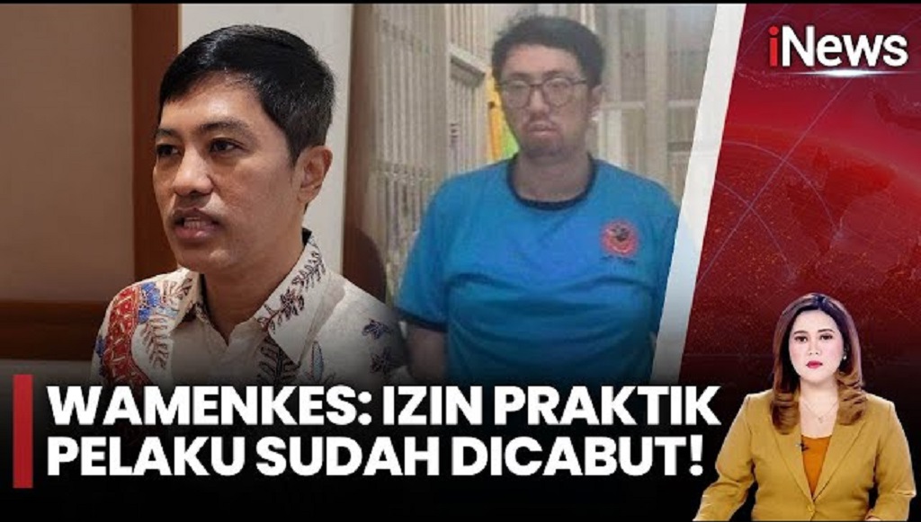 Sanksi Tegas Kemenkes kepada Dokter PPDS Pemerkosa Keluarga Pasien