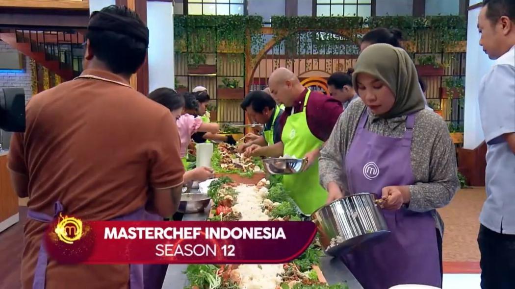 Serunya Nasi Liwet Raksasa dan Kedatangan Bintang Tamu Spesial di MasterChef Indonesia Season 12