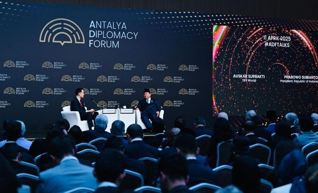 Bicara soal Gaza di Turki, Prabowo: Bagaimana Mungkin Ibu Tak Bersenjata Dibom?