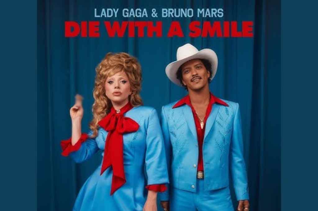 Lirik Lagu dan Terjemahan Die With a Smile: Pesan Romantis dari Bruno Mars dan Lady Gaga