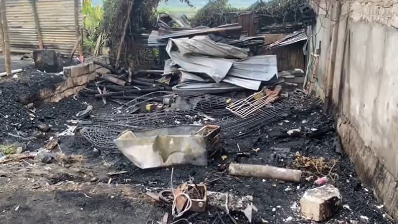 Teror Molotov oleh OTK, 2 Warung di Jombang Hangus Terbakar
