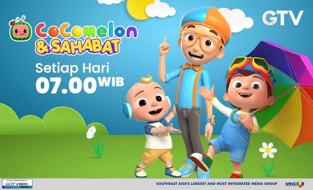 Bangun Tidur si Kecil Pasti Happy, karena Cocomelon dan Sahabat Tayang Setiap Pagi di GTV!