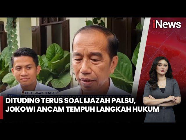 Heboh Dugaan Ijazah Palsu, Jokowi: Siapa yang Menuduh, Dia yang Membuktikan