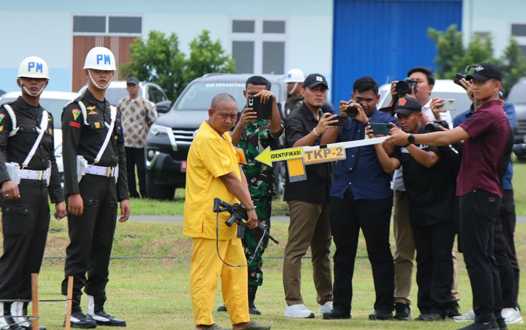 Ngeri! Begini Detik-Detik Kopda Basar Tembak Mati 3 Polisi saat Gerebek Sabung Ayam di Lampung