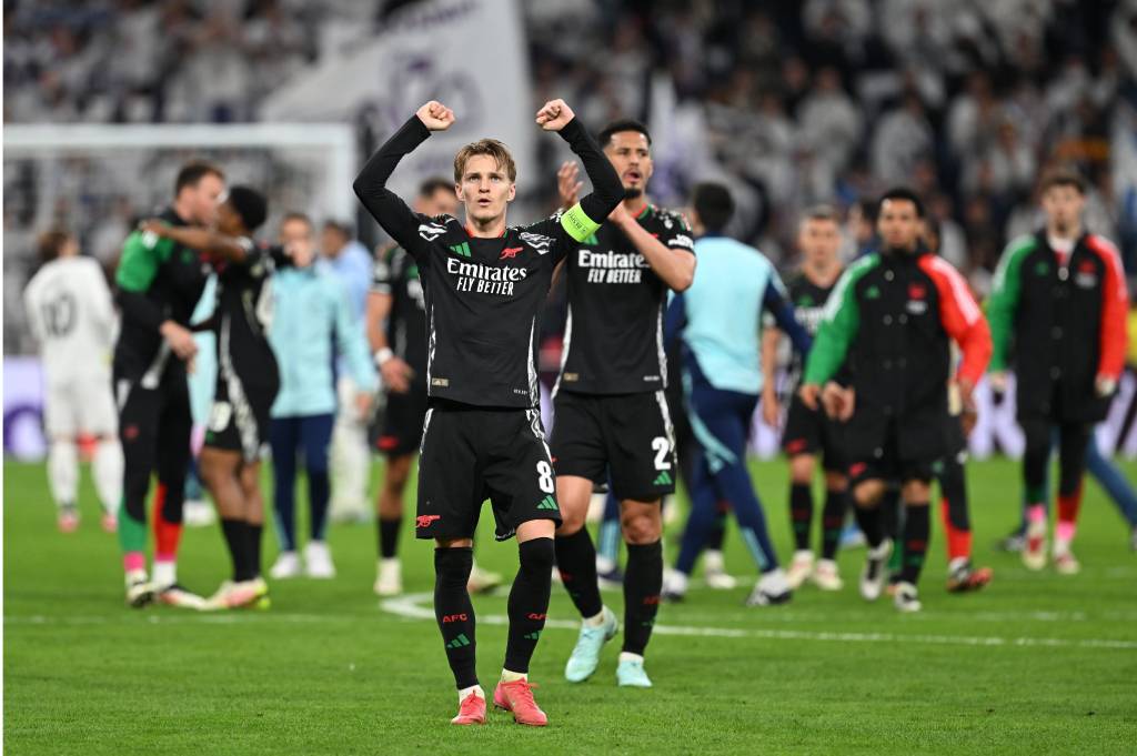 Hasil Liga Champions: Arsenal Permalukan Real Madrid, Inter Milan Ditahan Bayern Munchen