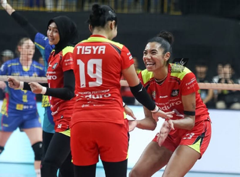 Hasil Final Four Proliga 2025: JPE dan Jakarta Bhayangkara Menang