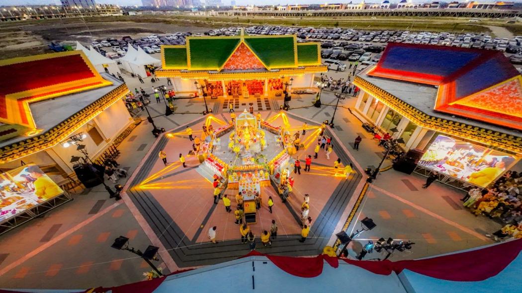 Sambut Hari Raya Waisak, PIK Jadi Lokasi 38 Bhikku yang Jalani Thudong Doa Bersama