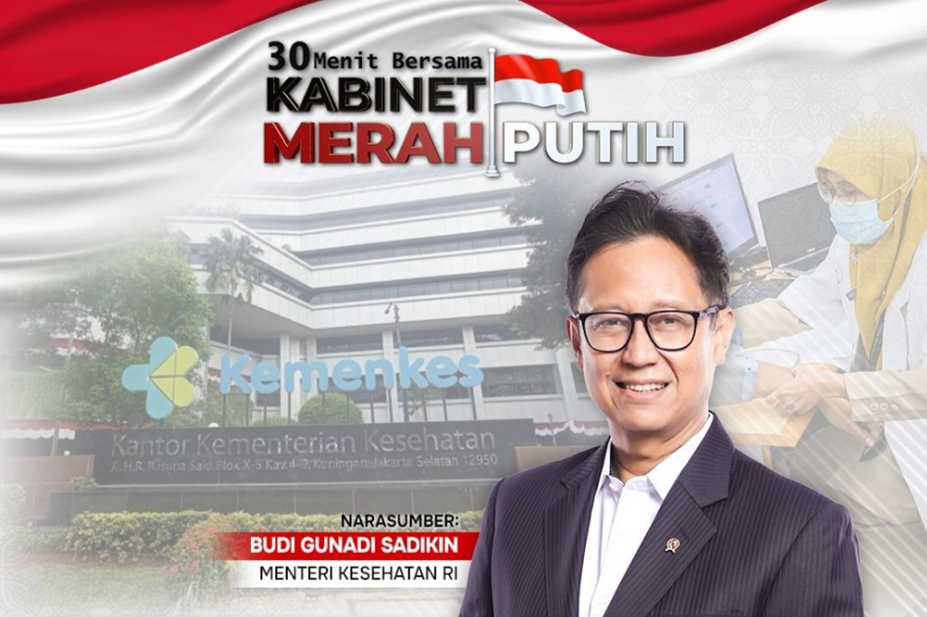 Jangan Lewatkan 30 Menit Bersama Kabinet Merah Putih: Ngobrol Sehat Bersama Menkes, Hanya di iNews