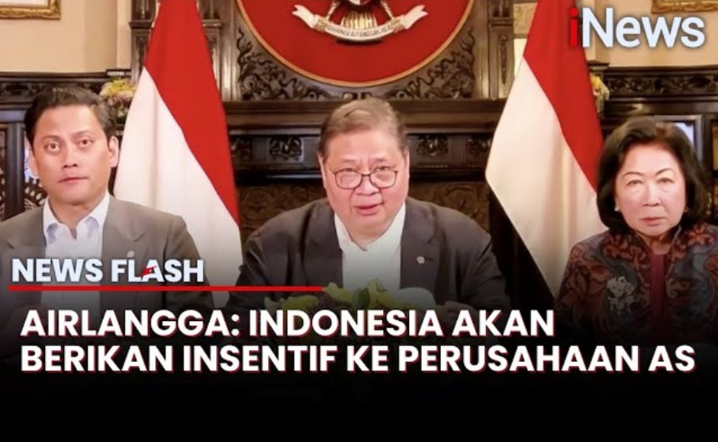 Airlangga Beberkan Tawaran Indonesia ke AS untuk Negosiasi Tarif Trump