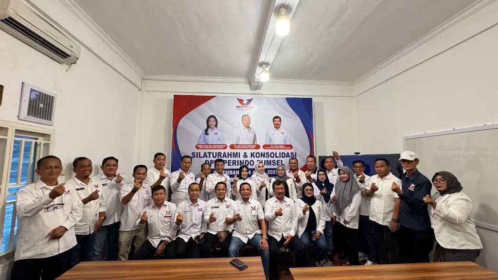 Partai Perindo Sumsel Gelar Konsolidasi Perkuat Barisan Menuju Kemenangan 2029