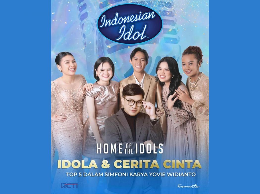 Kolaborasi Memukau Yovie Widianto X TOP 5 di Spektakuler Show 10 Indonesian Idol XIII