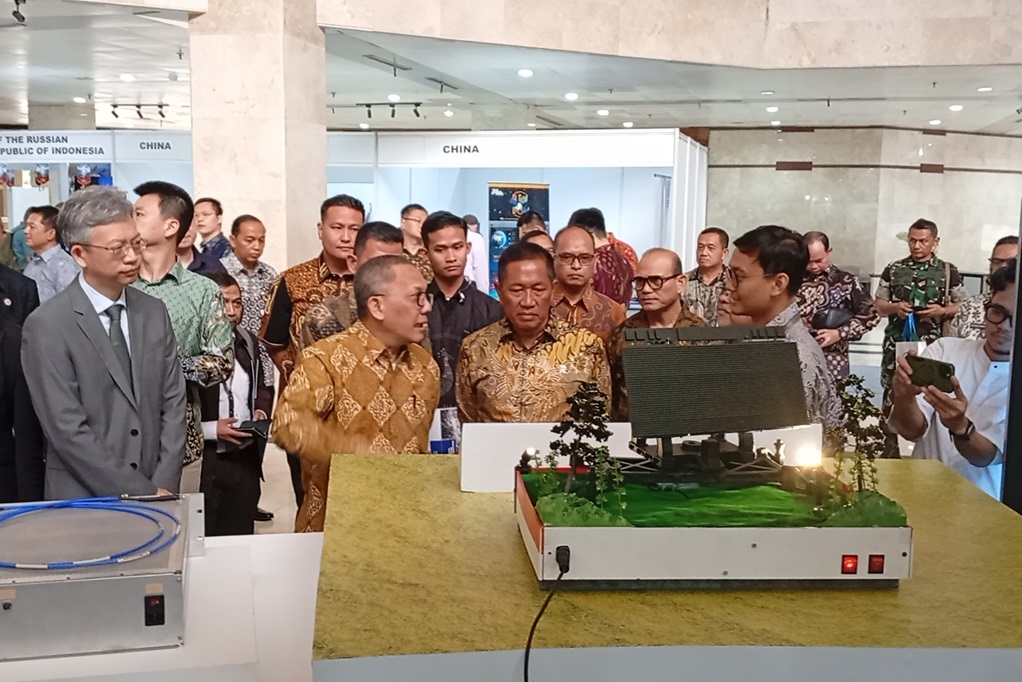 Wamenhan Donny Ermawan Hadiri Forum Bisnis Industri Strategis BRIN di Serpong