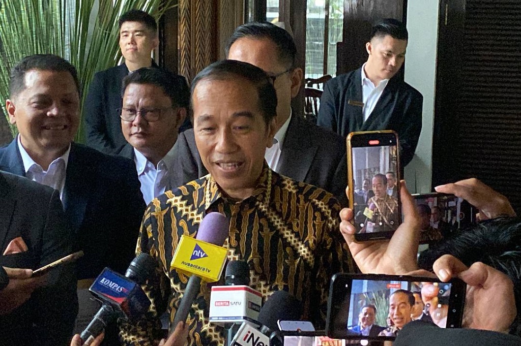 Jokowi: Matahari Hanya Satu Yaitu Presiden Prabowo Subianto