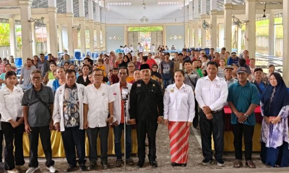 Gelar Reses, Anggota Legislatif Partai Perindo Dapot Hutagalung Perjuangkan Aspirasi Warga Bengkalis