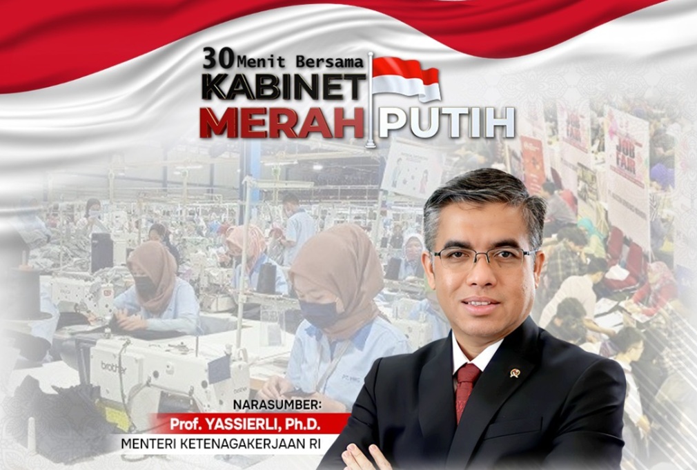 Jangan Lewatkan 30 Menit Bersama Kabinet Merah Putih: Jurus Yassierli Tangkal Badai PHK, Hanya di vozpublica