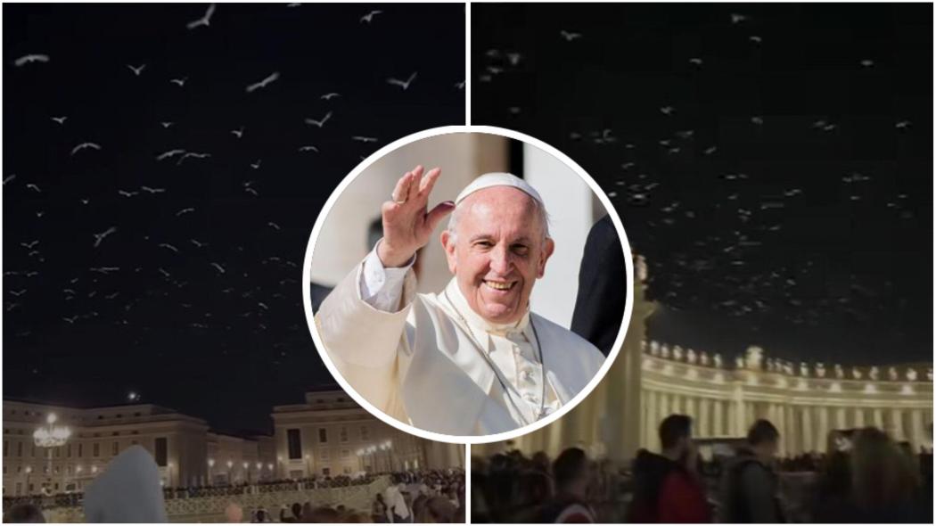 Viral Ratusan Burung Terbang di Atas Kediaman Paus Fransiskus Jelang Pemakaman, Dianggap Beri Salam Perpisahan