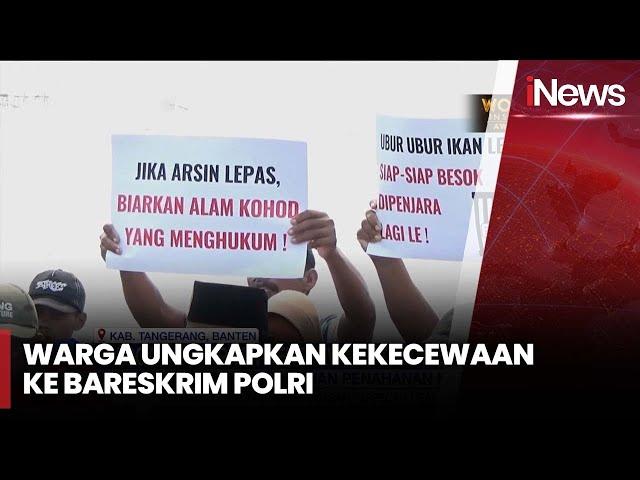 Warga Kohod Tolak Penangguhan Tersangka Pagar Laut