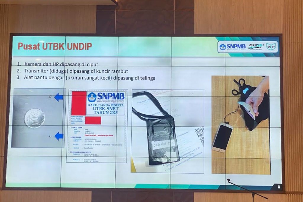 Deretan Modus Kecurangan di UTBK SNBT 2025, Joki hingga Kamera di Jilbab