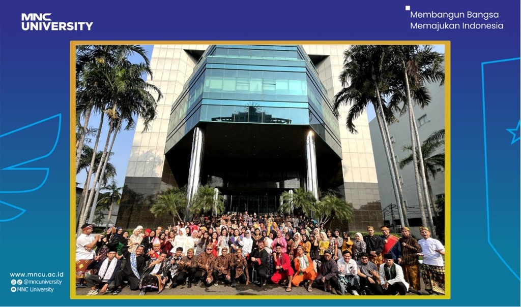 MNC University Gelar Upacara Peringatan Hari Pendidikan Nasional 2025 Bersama Civitas Akademika