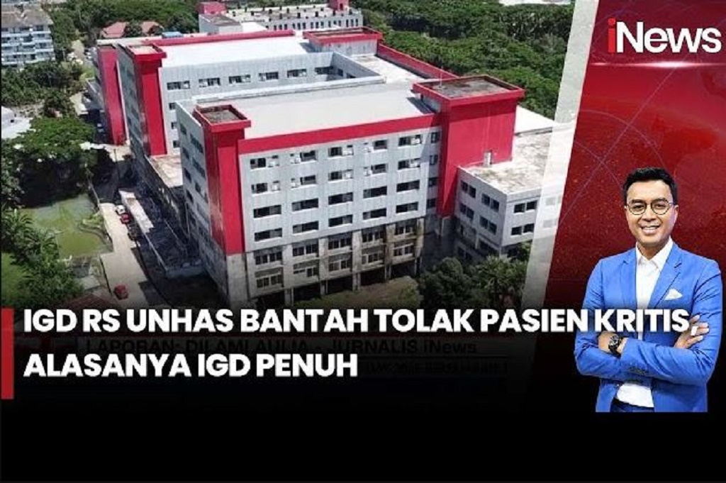 Viral Video Diduga Tolak Pasien Kritis, Ini Respons RS Unhas Makassar