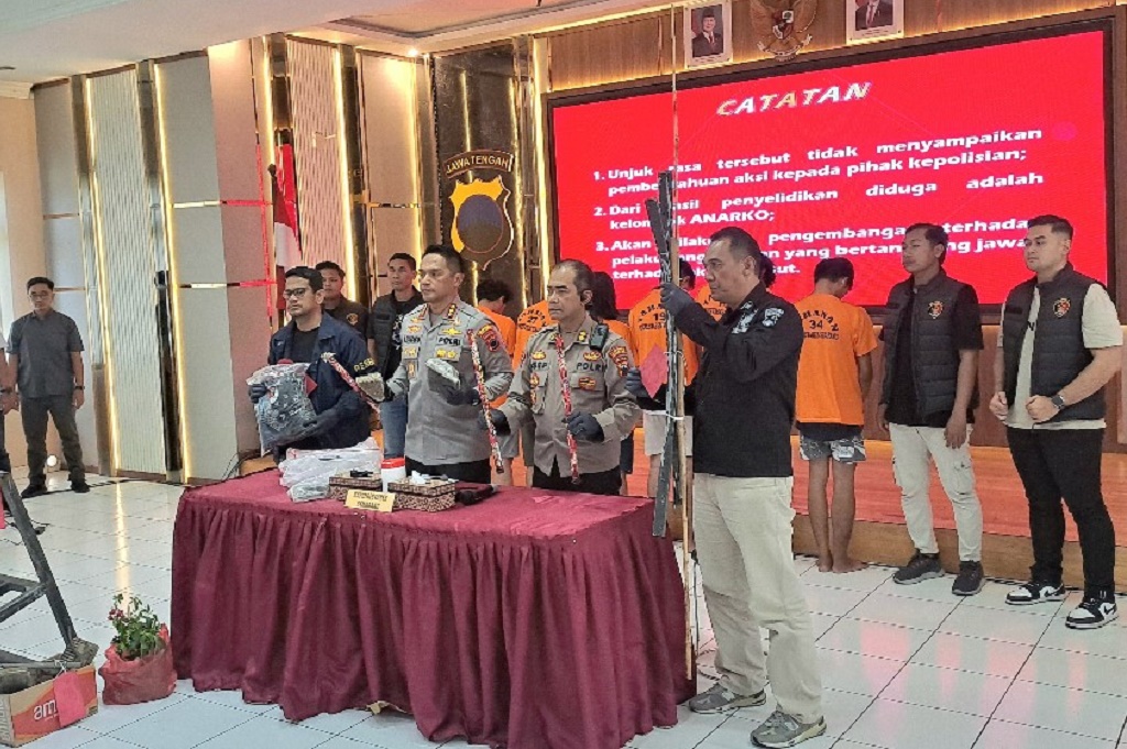 6 Anggota Anarko Tersangka Kerusuhan May Day di Semarang, 5 Orang Berstatus Mahasiswa