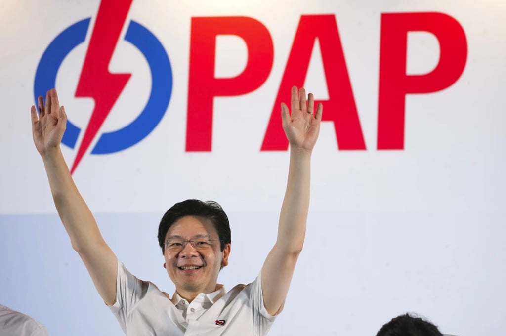 Pemilu Singapura, Partai PAP Lawrence Wong Menang Telak