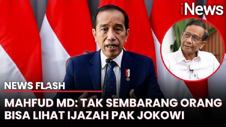 Mahfud MD Sebut Ijazah Jokowi Tak Bisa Diakses Sembarangan: Sudah Benar UGM