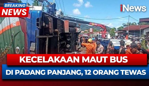 Tim DVI Identifikasi 12 Korban Tewas Kecelakaan Bus ALS di Padang Panjang