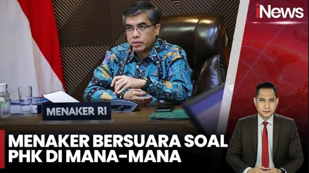 Menaker Ungkap 24.036 Orang Terkena PHK hingga April 2025