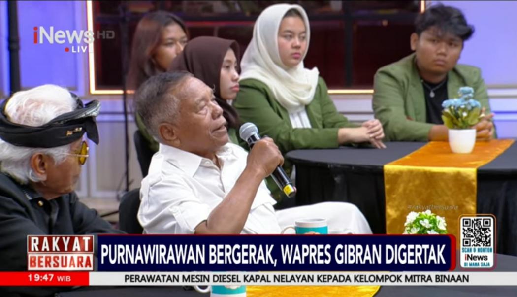 Viral Eks Dankormar TNI Klaim MUI-Muhammadiyah Dukung Pemakzulan Gibran di Rakyat Bersuara, Anwar Abbas Bantah
