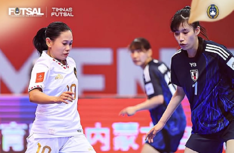 Hasil Piala Asia Futsal Wanita 2025: Indonesia Ditumbangkan Jepang