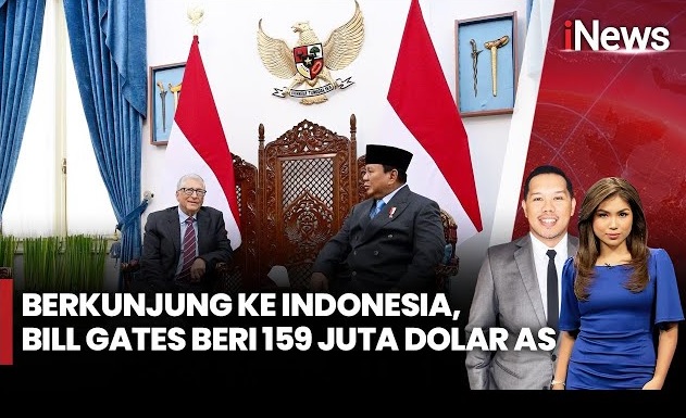 Bill Gates Beri Dana Hibah ke Indonesia, Nominalnya Fantastis!