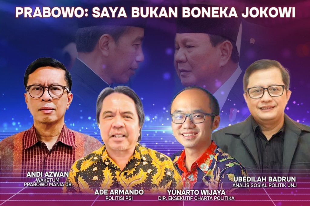 Jangan Lewatkan Interupsi Malam Ini, Prabowo: Saya Bukan Boneka Jokowi