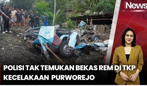Olah TKP Kecelakaan di Purworejo, Polisi Duga Truk Rem Blong hingga Tewaskan 11 Orang