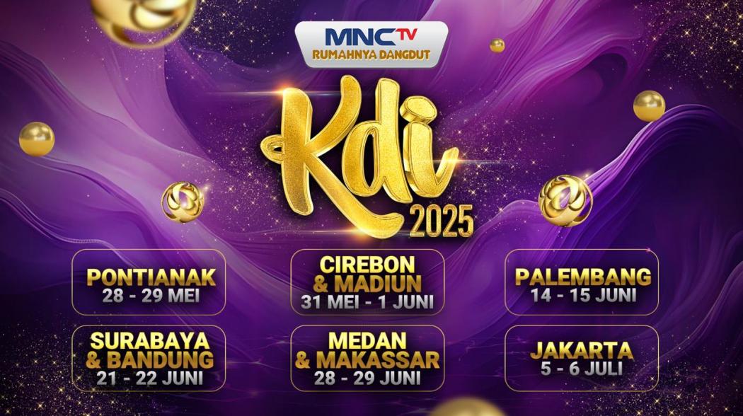 KDI 2025 Kembali Hadir, Buka Audisi di Berbagai Kota Besar Indonesia