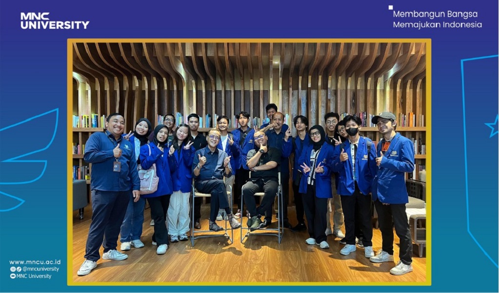 Kenalkan Dunia Desain dan Industri Kreatif, Mahasiswa DKV MNC University Kunjungi IDDC