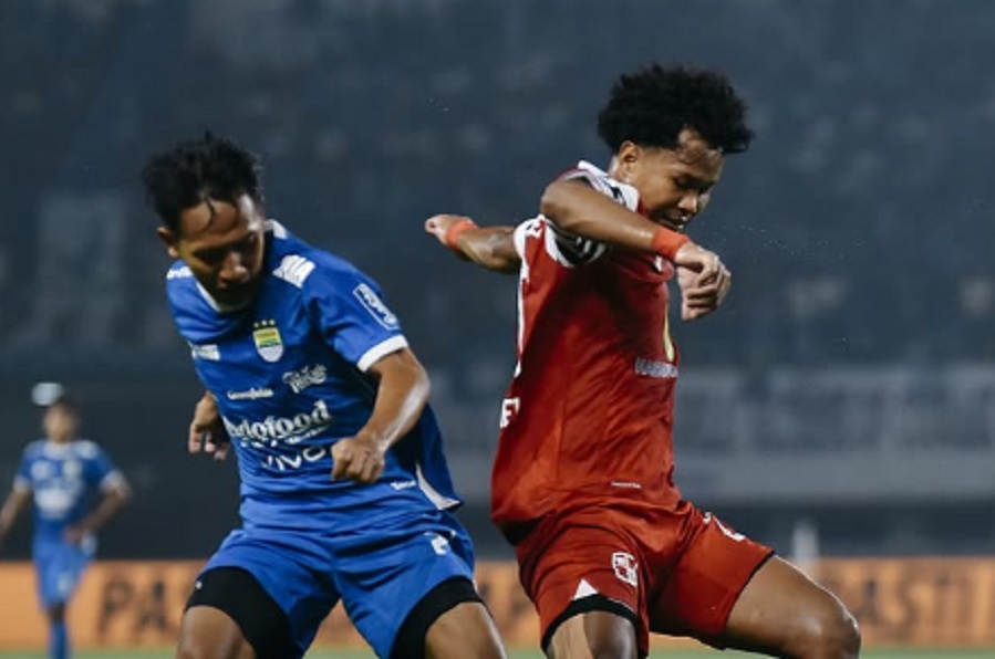 Hasil Liga 1: Dramatis! 10 Pemain Persib Tahan Barito Putera