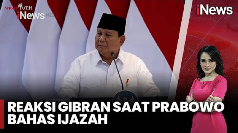 Reaksi Gibran saat Prabowo Singgung Ijazah Jokowi di Sidang Kabinet Paripurna