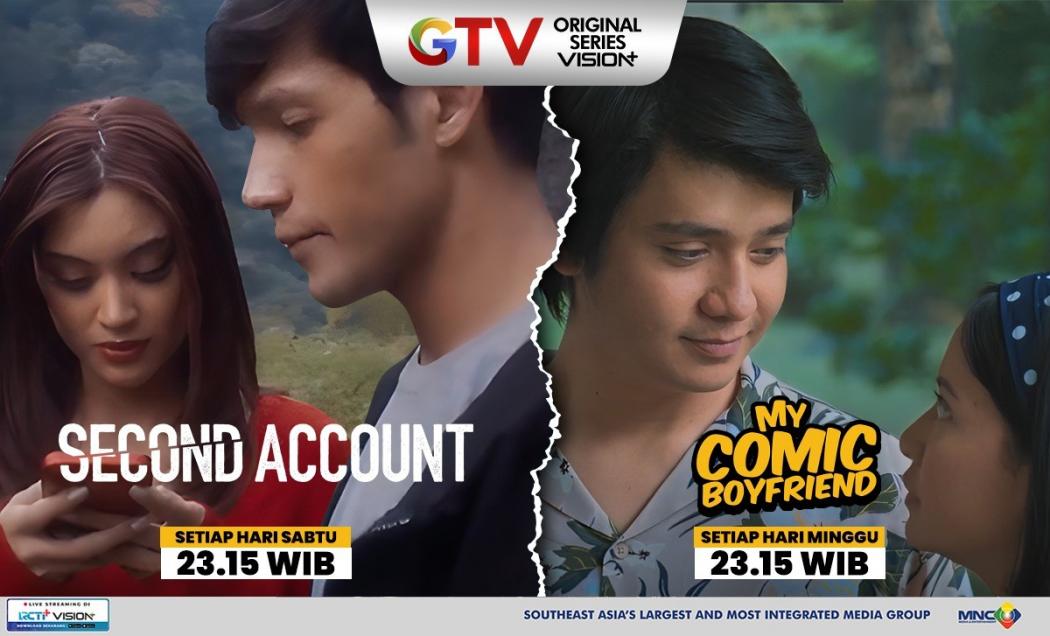 Episode 5 Second Account dan My Comic Boyfriend di GTV Siap Bikin Kamu Makin Penasaran!
