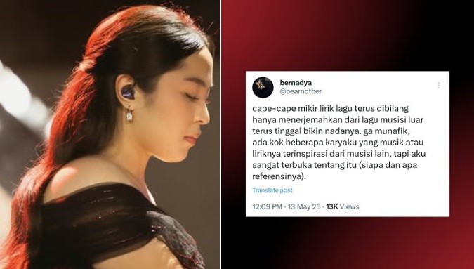 Kaget Dituduh Jiplak Lagu Taylor Swift, Bernadya: Capek Mikir Malah Dibilang Nerjemahkan