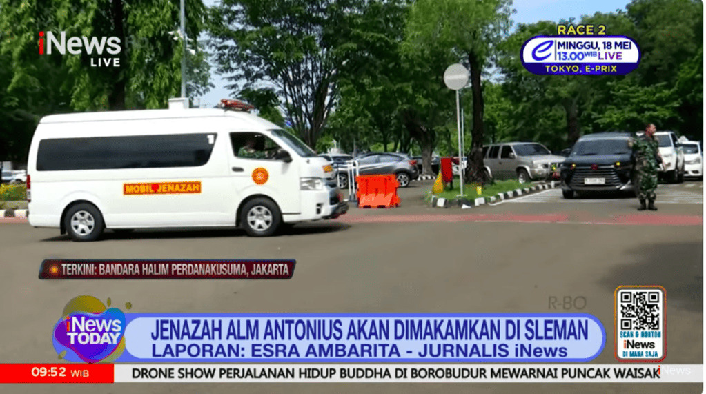 Jenazah Kolonel Antonius Korban Ledakan di Garut Diterbangkan ke Sleman